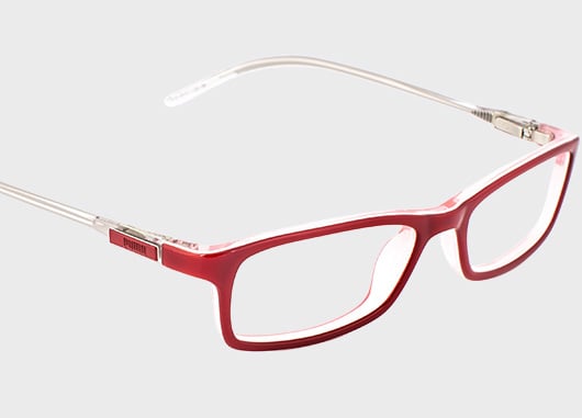 red puma glasses