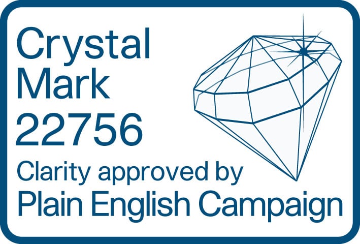 Plain English Campaign - Crystal Mark 22756